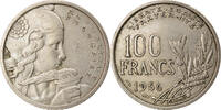 France 100 Francs Coin, Cochet, Copper-nickel, KM:919.1 -