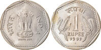 INDIA-REPUBLIC Rupee Coin, Copper-nickel, KM:79.4 -