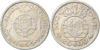 Mozambique 20 Escudos Coin, Silver, KM:80 -