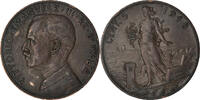 Italy 5 Centesimi Coin, Vittorio Emanuele III, Rome, Bronze -