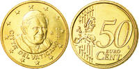VATICAN CITY 50 Euro Cent Brass, KM:387 -