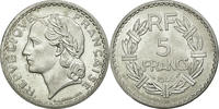 France 5 Francs Coin, Lavrillier, Beaumont le Roger -