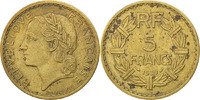France 5 Francs Coin, Lavrillier, Aluminum-Bronze, KM:888a.1 -