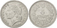 France 5 Francs Coin, Lavrillier, Beaumont le Roger -