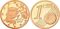 France Euro Cent Proof, Copper Plated Steel, KM:1282 -