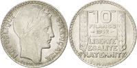 France 10 Francs Coin, Turin, Silver, KM:878, Gadoury:801 -