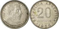 Argentina 20 Centavos Coin, Nickel Clad Steel, KM:52 -