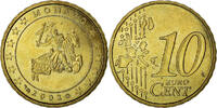 Monaco 10 Euro Cent Brass, KM:170 -