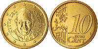 Vatican 10 Euro Cent VATICAN CITY, Brass -