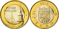 Finland 5 Euro Tavastia, Bi-Metallic, KM:197 -