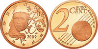 France 2 Euro Cent BE, Copper Plated Steel, KM:1283 -
