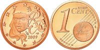 France Euro Cent BE, Copper Plated Steel, KM:1282 -