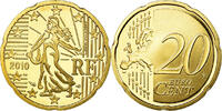 France 20 Euro Cent BE, Brass, KM:1411 -