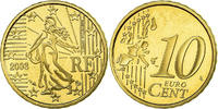 France 10 Euro Cent BE, Brass, KM:1285 -
