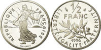 France 1/2 Franc Coin, Semeuse, Paris, BE, Nickel, KM:931.2 -