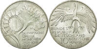 GERMANY - FEDERAL REPUBLIC 10 Mark Coin, Munich, Silver -