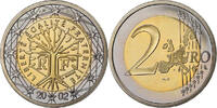 France 2 Euro BE, Bi-Metallic, KM:1289 -