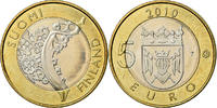 Finland 5 Euro Bi-Metallic, KM:158 -