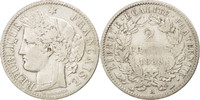 France 2 Francs Coin, Cérès, Paris, Silver, KM:817.1 -