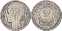 France 2 Francs Coin, Morlon, Castelsarrasin, Aluminum -