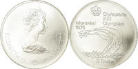Canada 5 Dollars Coin, Elizabeth II, Royal Canadian Mint, Ottawa -