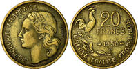 France 20 Francs Coin, Guiraud, Beaumont - Le Roger -