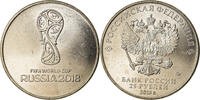 Russia 25 Roubles Coin, Saint-Petersburg, Coupe du monde de football -