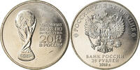 Russia 25 Roubles Coin, Saint-Petersburg, Trophée - Coupe du monde de -