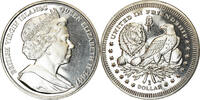 BRITISH VIRGIN ISLANDS Dollar Coin, Elizabeth II, Pobjoy Mint, Unis dans -