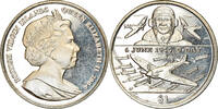 BRITISH VIRGIN ISLANDS Dollar Coin, Pobjoy Mint, D-Day - Aviation -