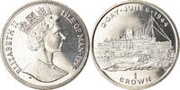 Isle of Man Crown Coin, Elizabeth II, Pobjoy Mint, D-Day - Marine -