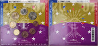 France 1 Cent to 2 Euro BU -
