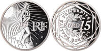 France 15 Euro BE, Silver, KM:1535 -