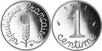 France Centime Coin, Épi, Paris, BE, Stainless Steel -