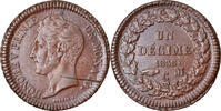 Monaco Decime Coin, Honore V, Copper, KM:97.1 -