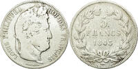 France 5 Francs Coin, Louis-Philippe, Lille, Silver -