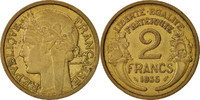 France 2 Francs Coin, Morlon, Aluminum-Bronze, KM:886 -