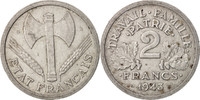 France 2 Francs Coin, Bazor, Beaumont le Roger, Aluminum -