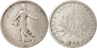 France Franc Coin, Semeuse, Paris, Silver, KM:844.1 -