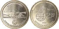 Portugal 2-1/2 Euro Lisbon, Copper-nickel, KM:824 -