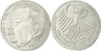 GERMANY - FEDERAL REPUBLIC 5 Mark Coin, Friedrich Ebert, Hamburg -