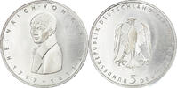 Federal Republic of Germany 5 Mark Coin, GERMANY - FEDERAL REPUBLIC, Karlsruhe, Germany -