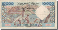 Algeria 10,000 Francs Banknote, 1956-06-11, KM:110 -