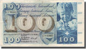 Switzerland 100 Franken Banknote, 1957-10-04, KM:49b -