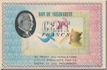 France 100 Francs Secours National, Undated (1941) -