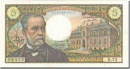 France 5 Francs Pasteur, 1968-04-04, Fayette:61.7, KM:146b -