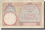 Morocco 5 Francs Banknote, 1941-11-14, KM:23Ab -