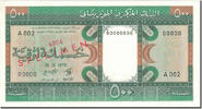 500 Ouguiya 1979 Mauretanien Geldschein, 1979-11-28, Specimen, KM:6s, UNZ UNZ