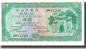 Macau 5 Patacas Banknote, 2005-08-08, KM:58c -