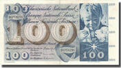 Switzerland 100 Franken Banknote, 1969-01-15, KM:49k -